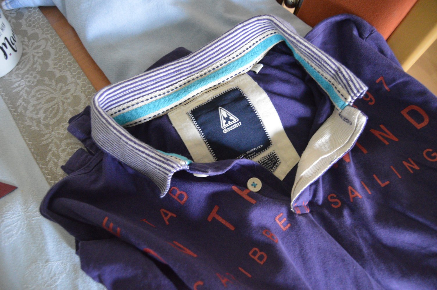 Gaastra Herren Shirt gr.L violett