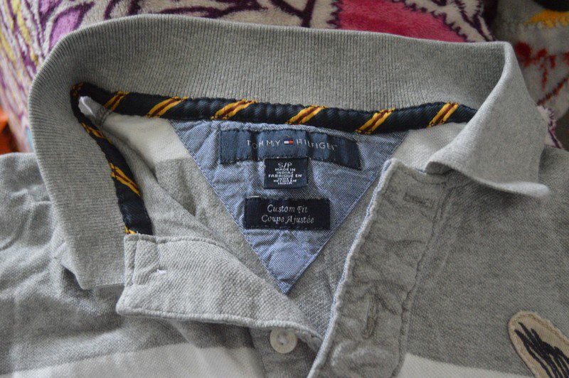 tommy Hilfiger Polo gr.S locker custom fit