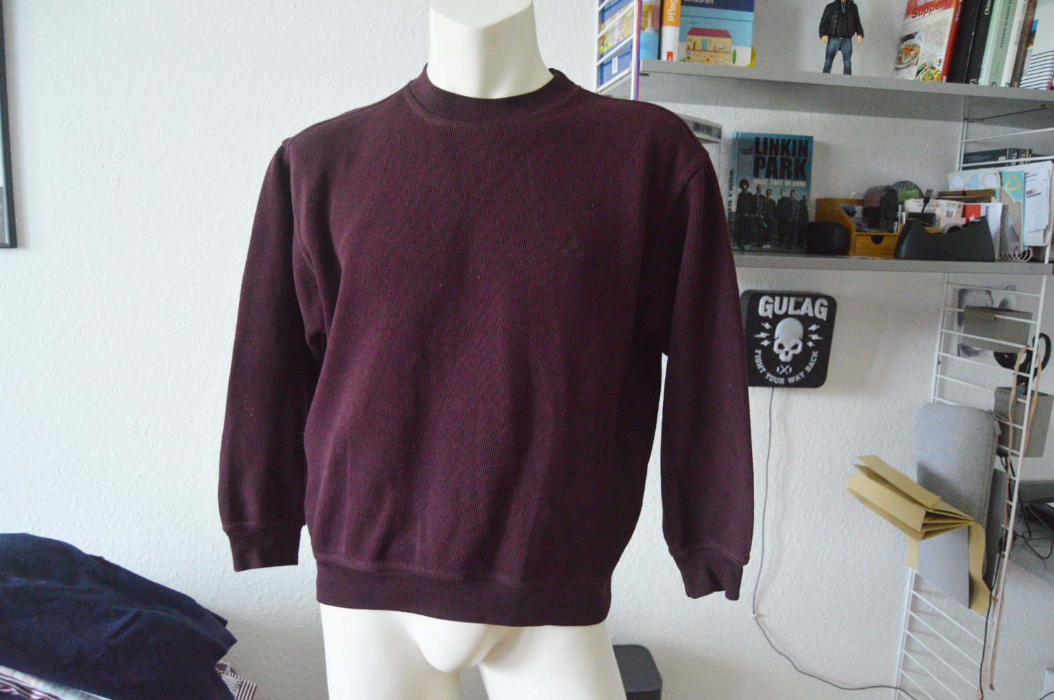 Key West Pullover weinrot gr.M vintage