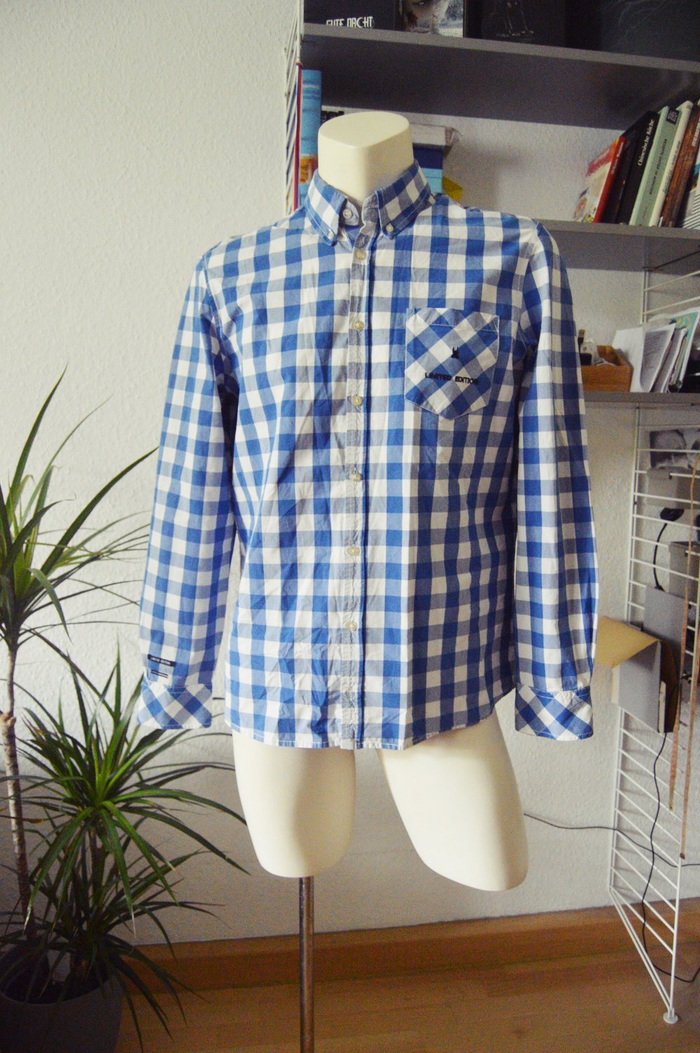 Gaastra Hemd gr.XL blau kariert