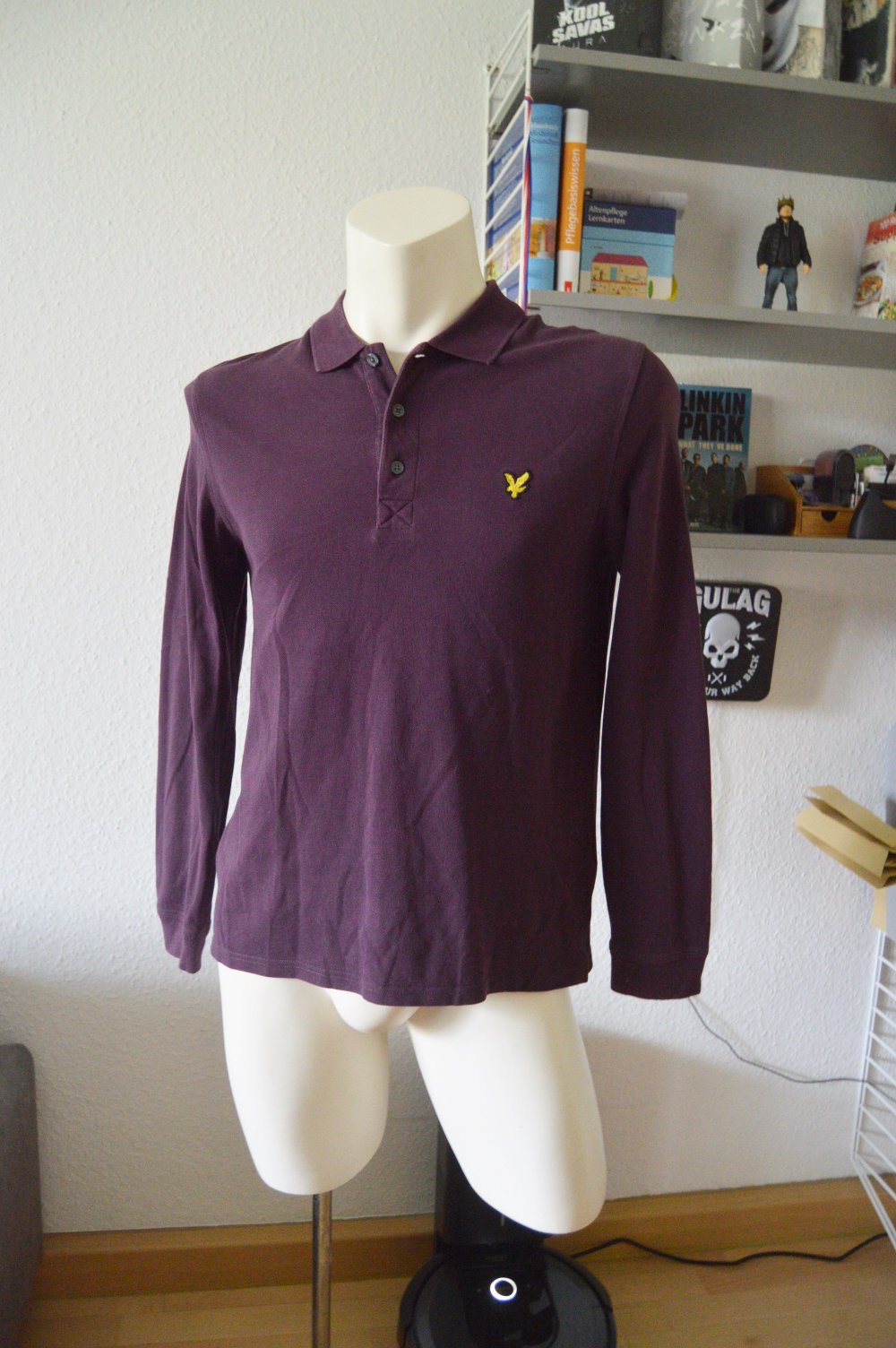 Lyle & Scott langarm Polo gr.L