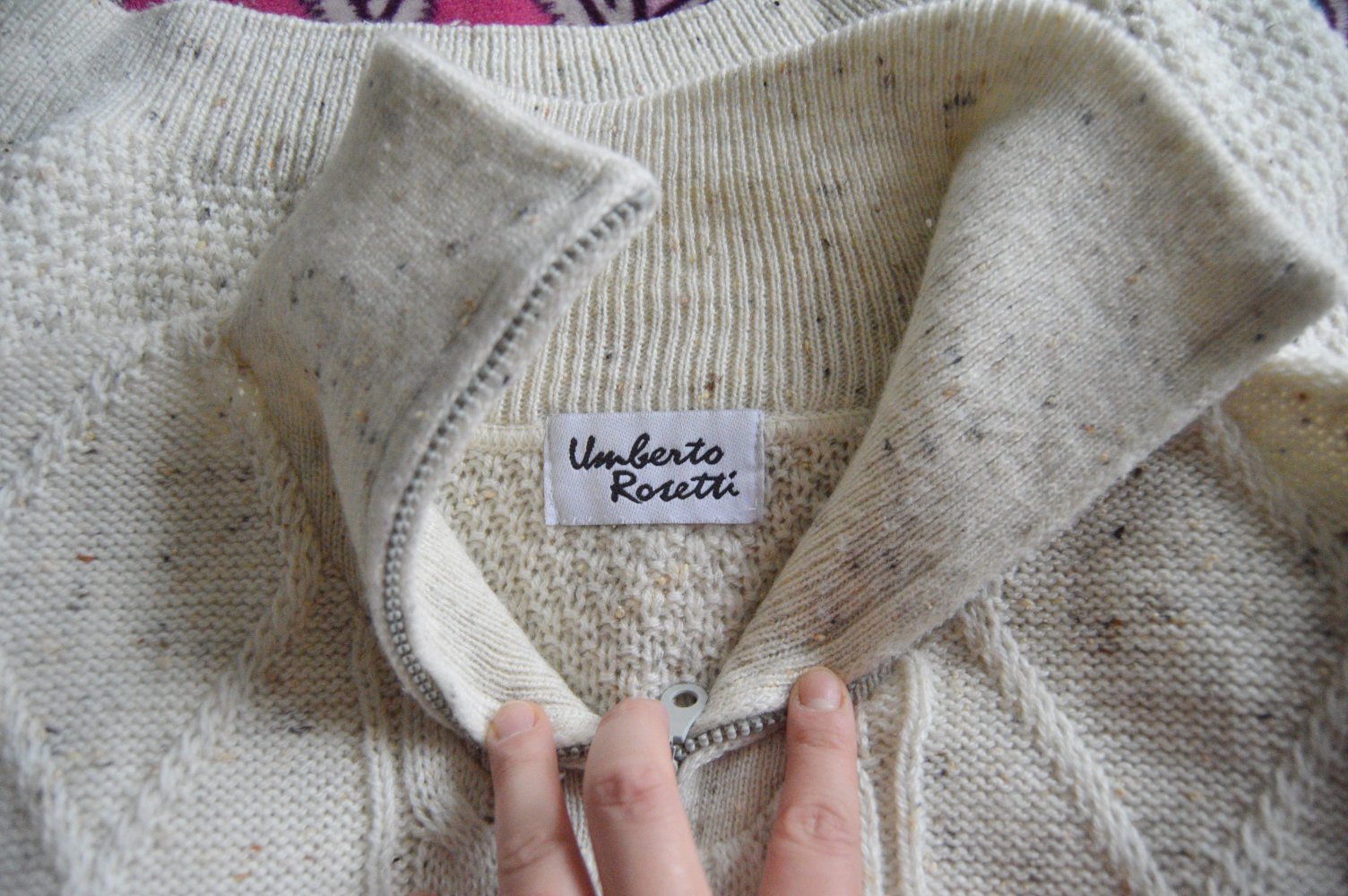 Umberto Rosetti Pullover vintage gr.52/54