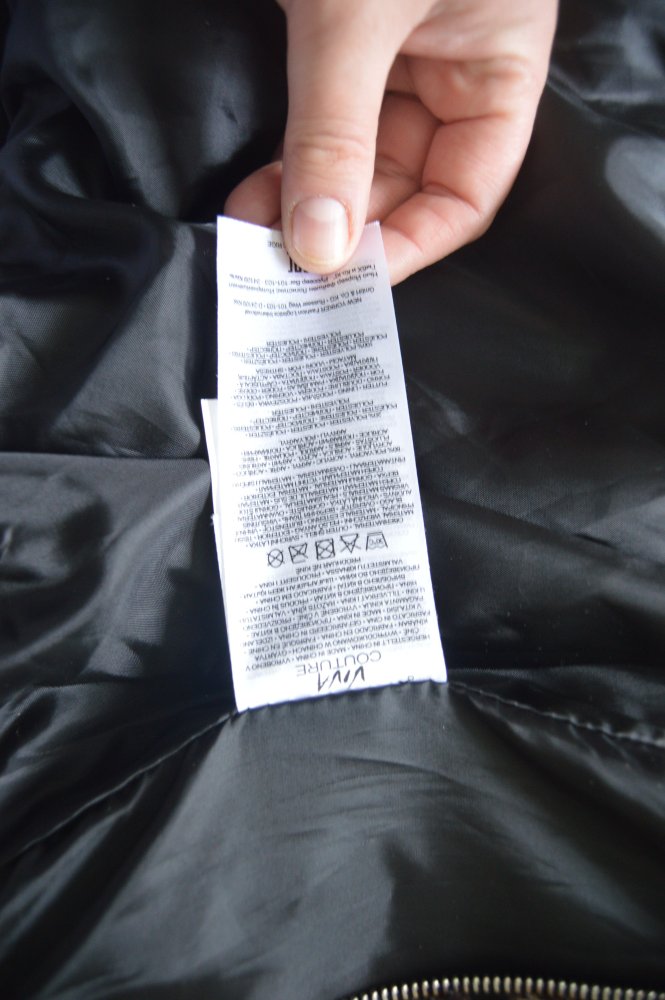 Leo Fur Jacke Viva Couture gr.38 gothic flausch