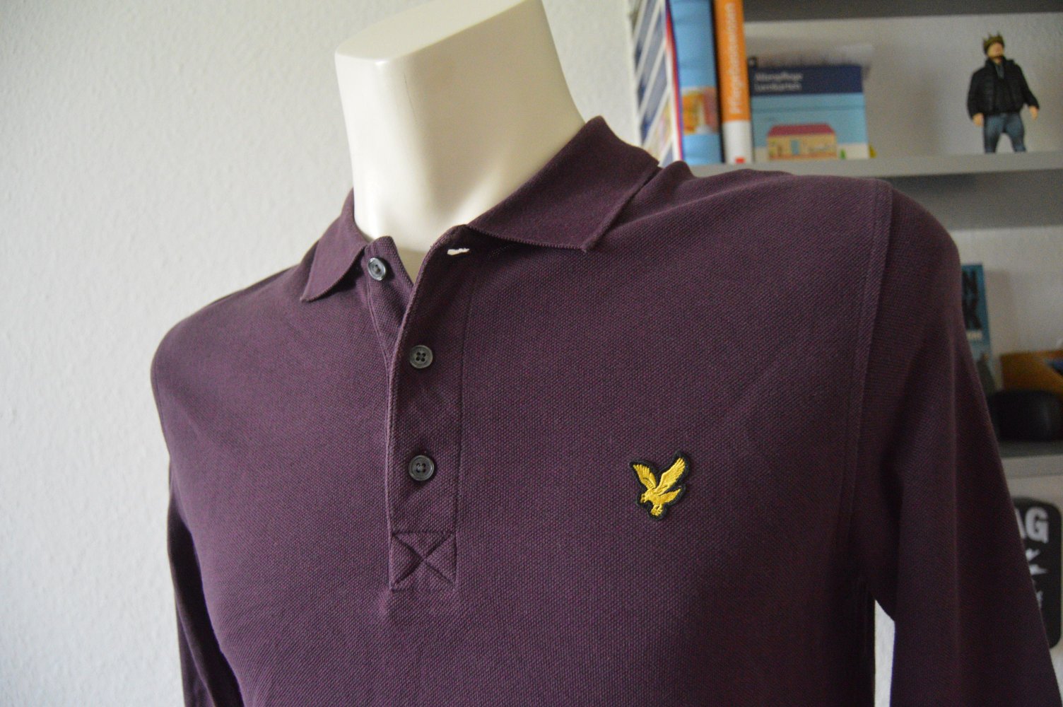 Lyle & Scott langarm Polo gr.L