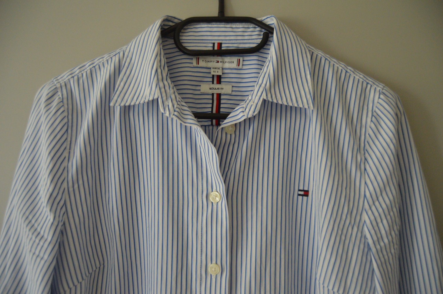 Klassisches Damen Hemd von Tommy Hilfiger gestreift gr.36