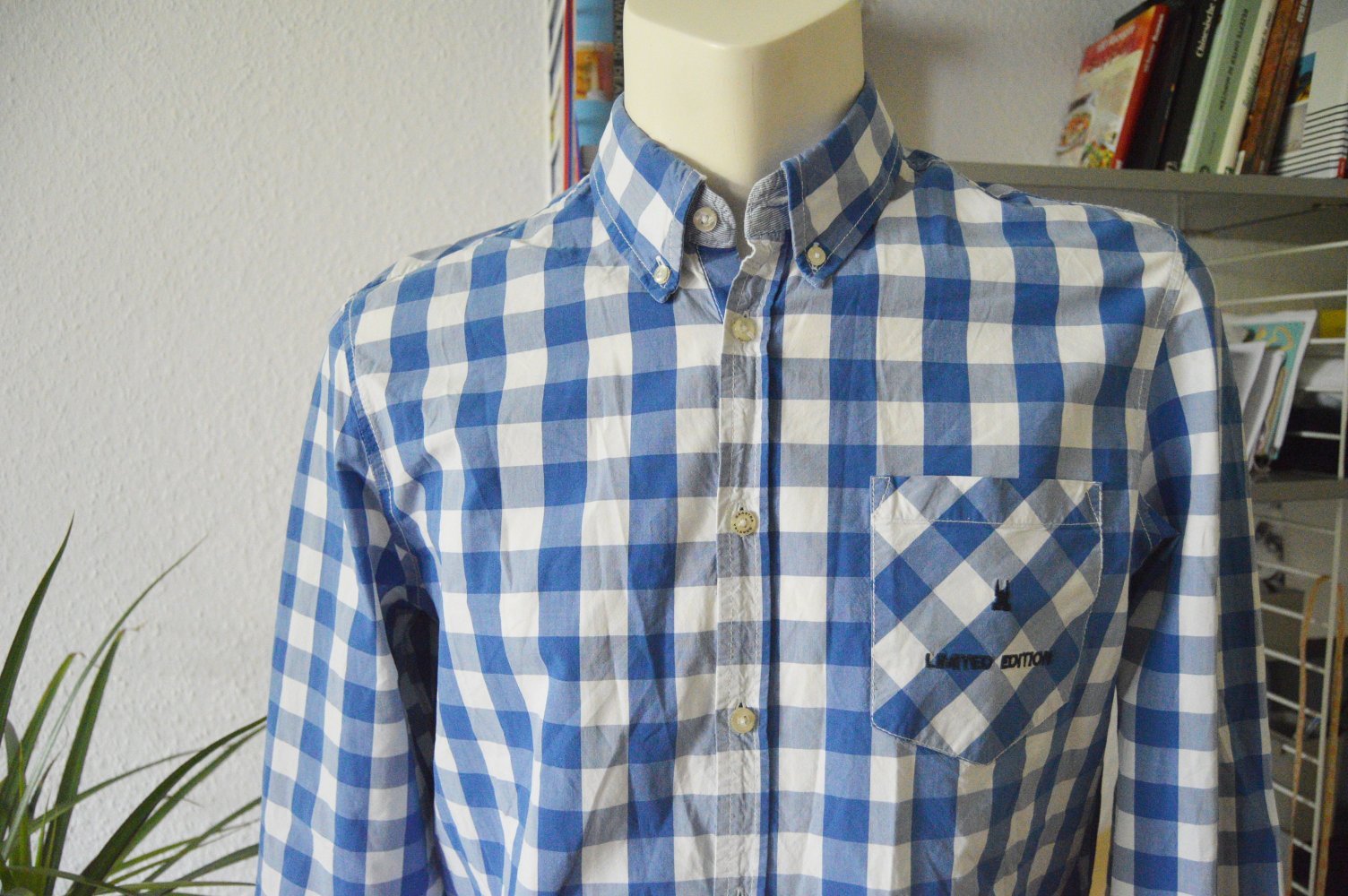 Gaastra Hemd gr.XL blau kariert