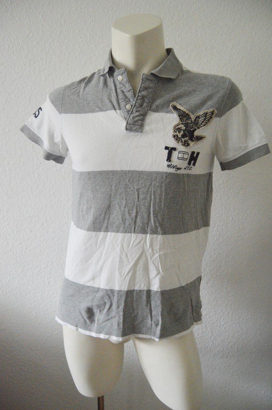 tommy Hilfiger Polo gr.S locker custom fit