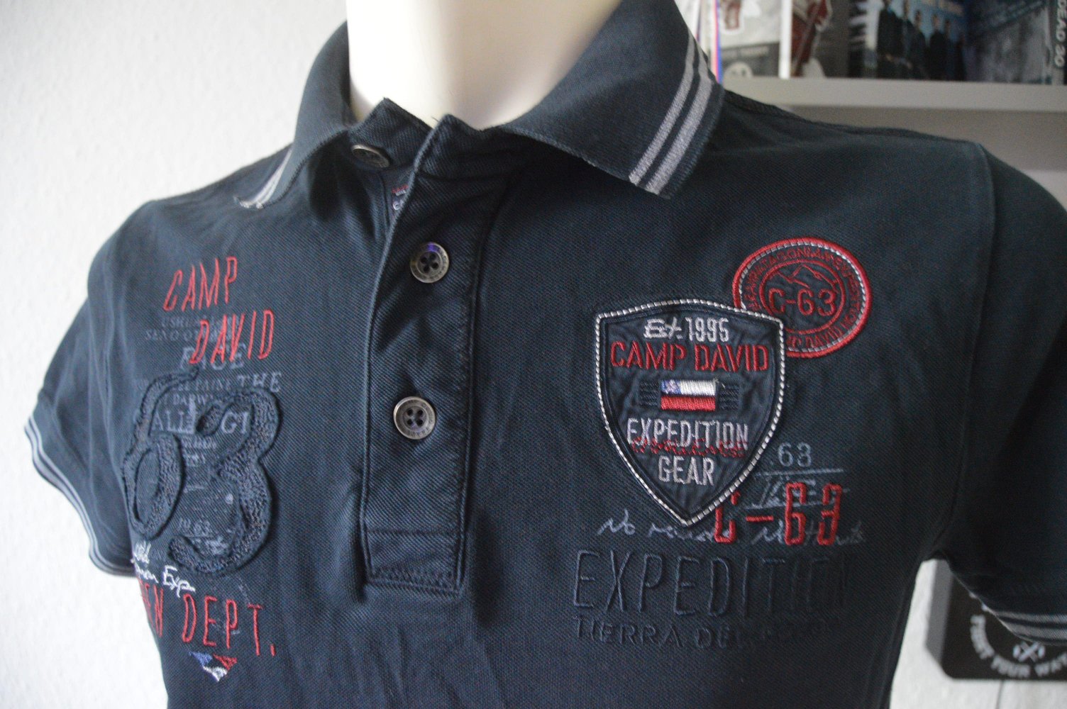 Camp David polo shirt gr.L