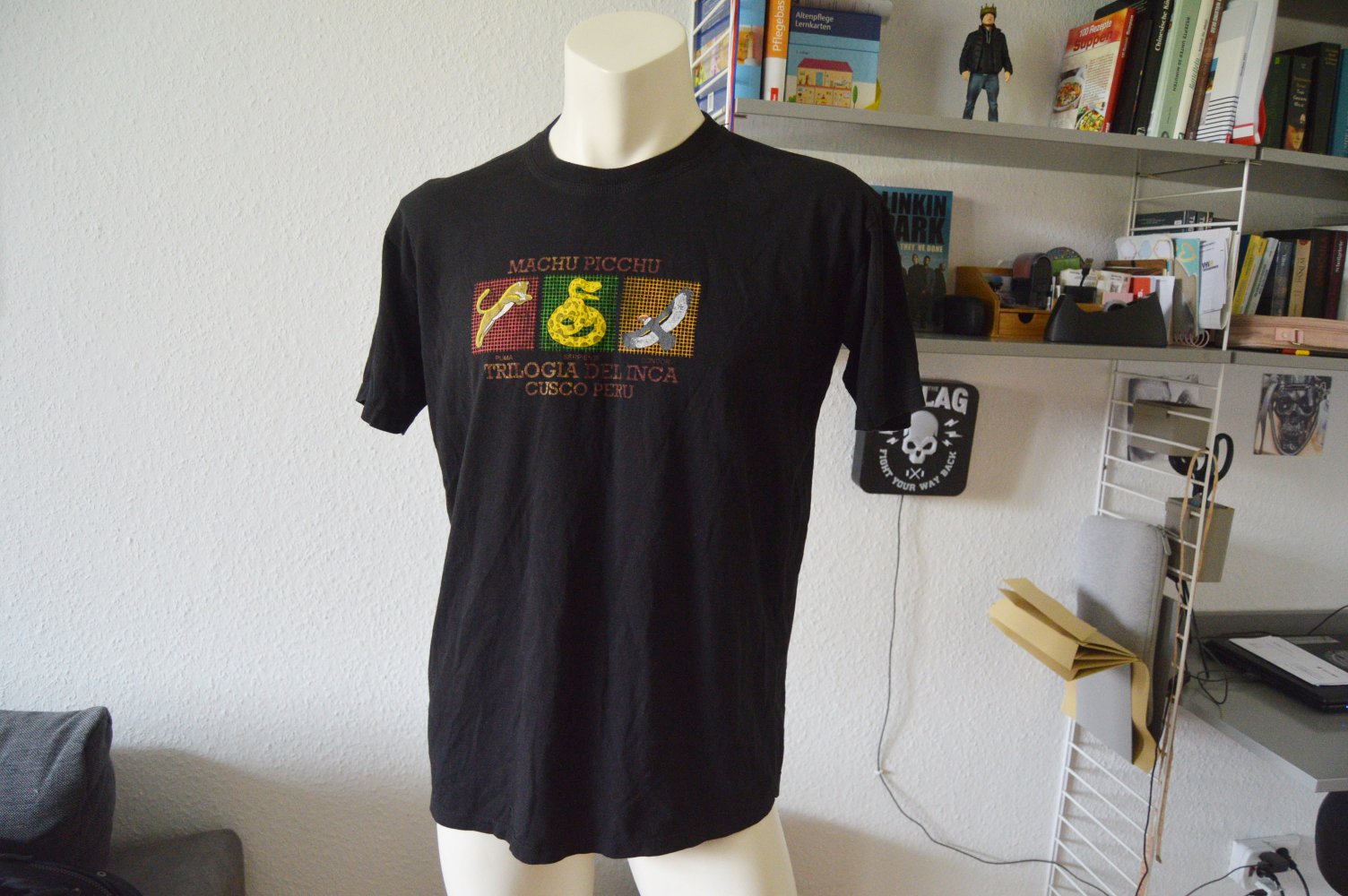 Vintage Shirt Inca Peru Machu Picchu