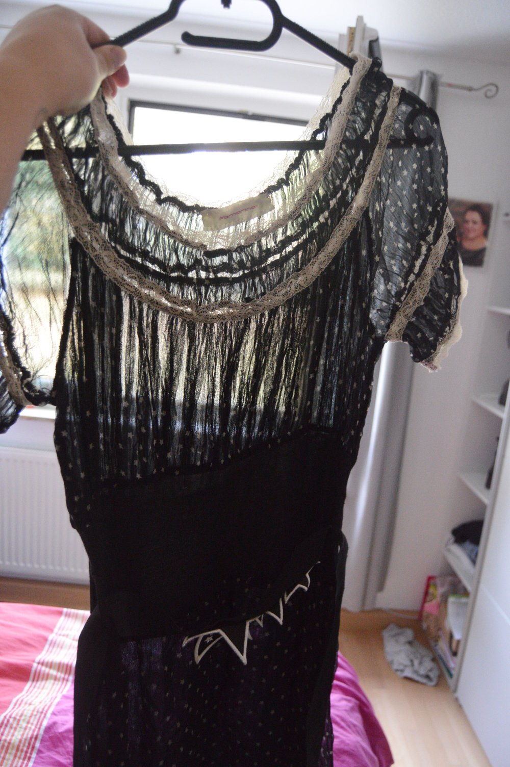 fornarina kleid sterne gr.M pin up rockabilly