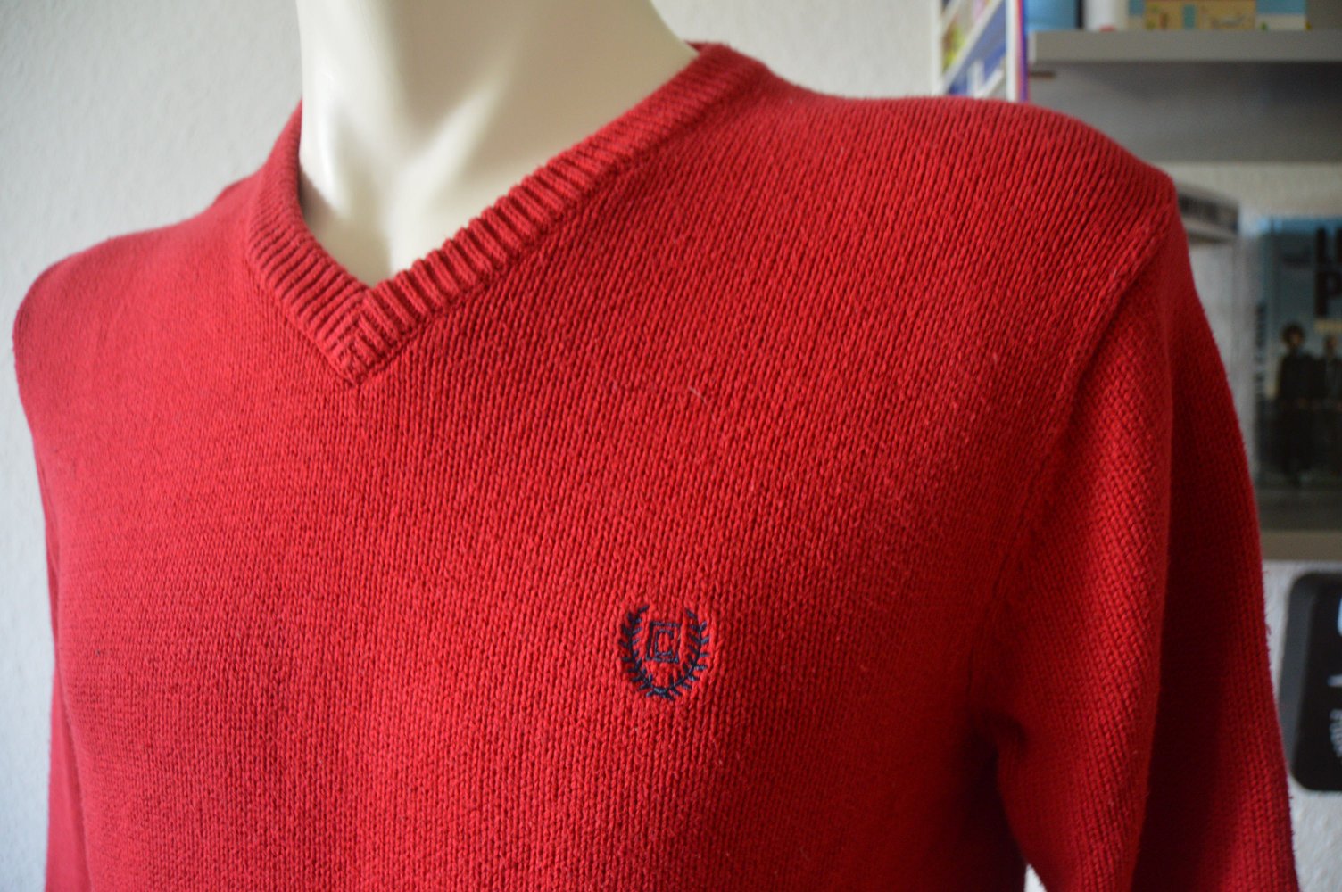 org. Chaps pullover rot herren