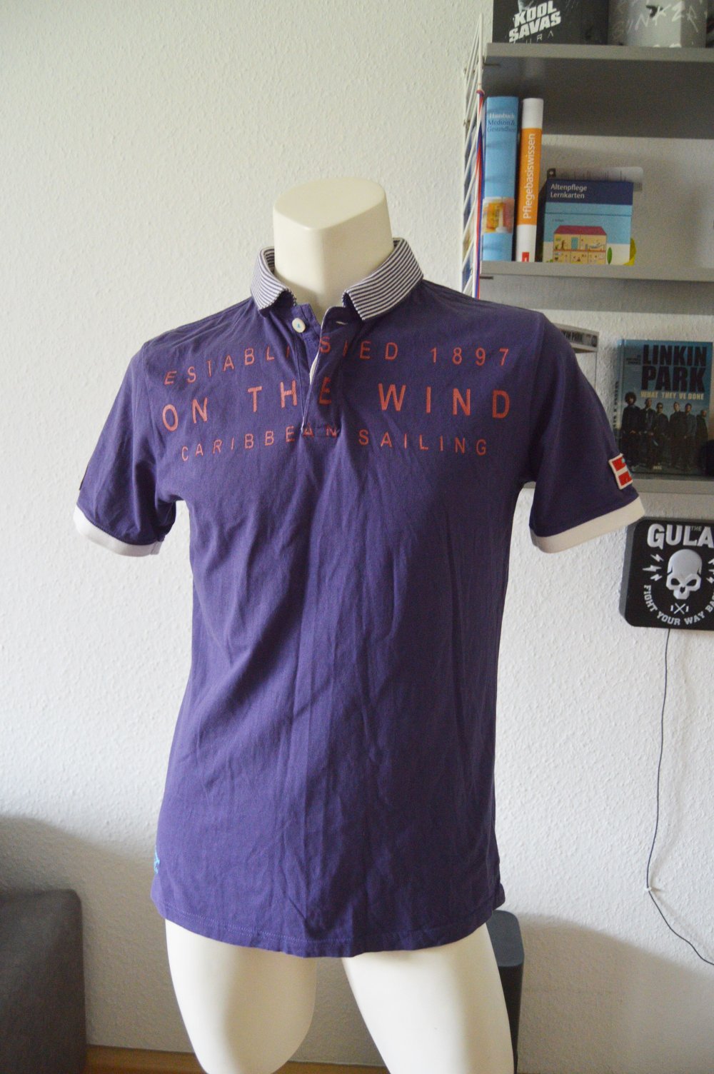 Gaastra Herren Shirt gr.L violett