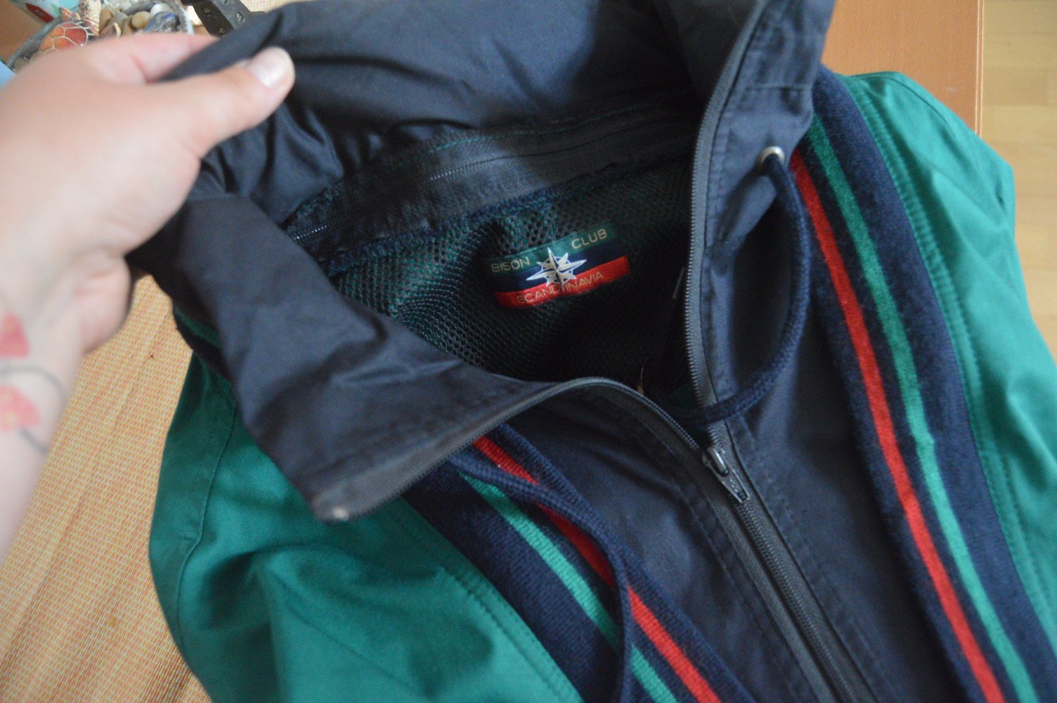 Bison Club Scandinavia VIntage Windbreaker