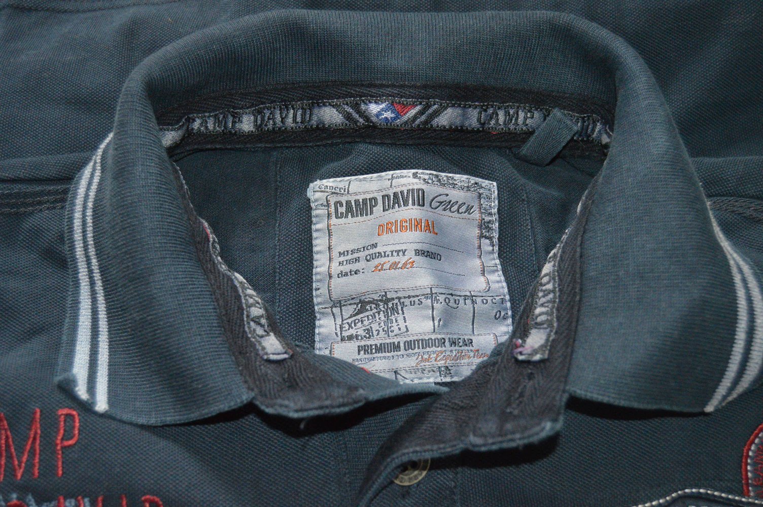 Camp David polo shirt gr.L