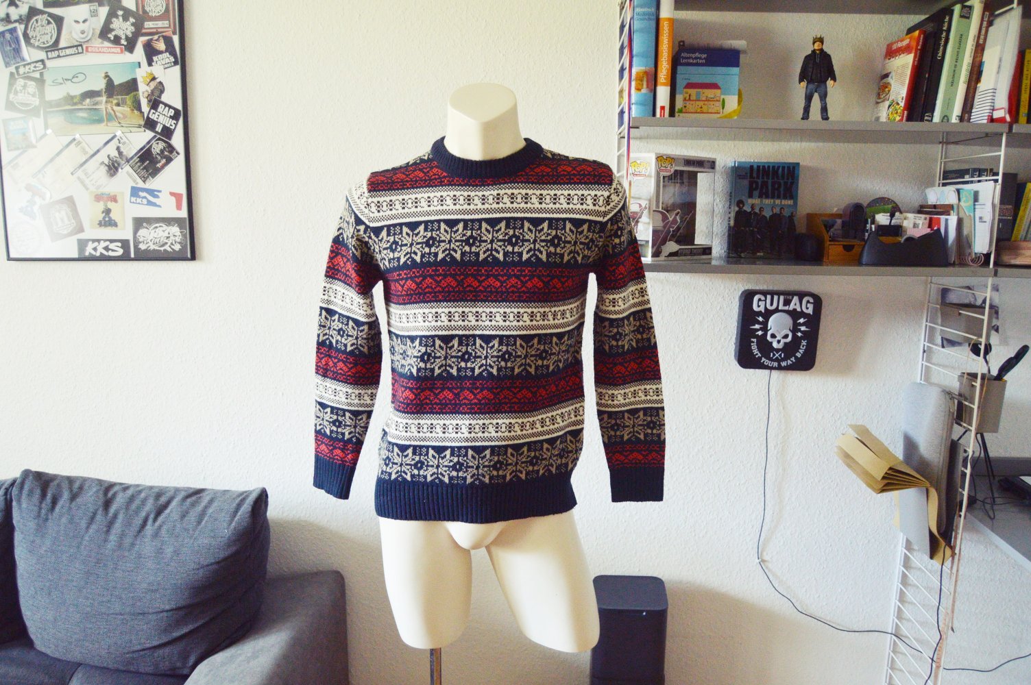 POP England org. Pullover gr.L