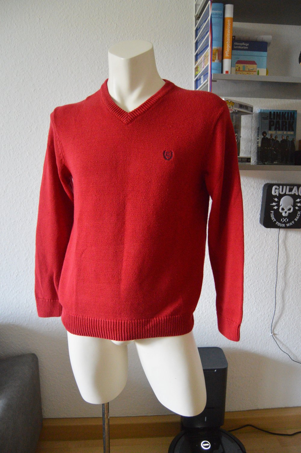 org. Chaps pullover rot herren