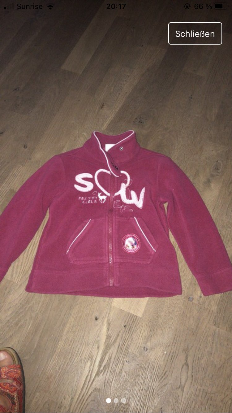 S.OLIVER FLEECEJACKE IN GRÖSSE 92/98