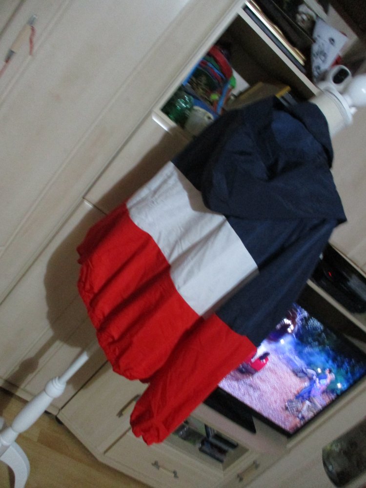 neuwertig,regen/wind-jacke,acevog,gr xl,3 farbig,polyester