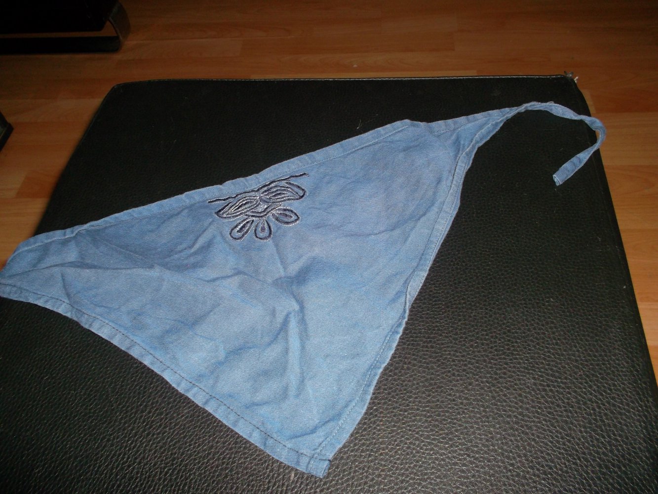 2 süsse kopftüchlein,blau,grün,unisex,auch für kids