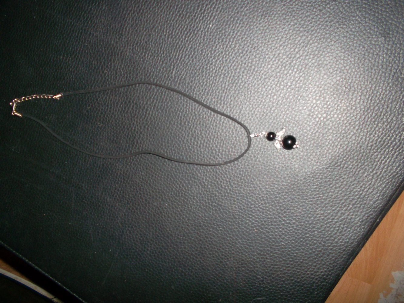 neu,anhänger mit schwarzem band 60 cm,engelanhänger