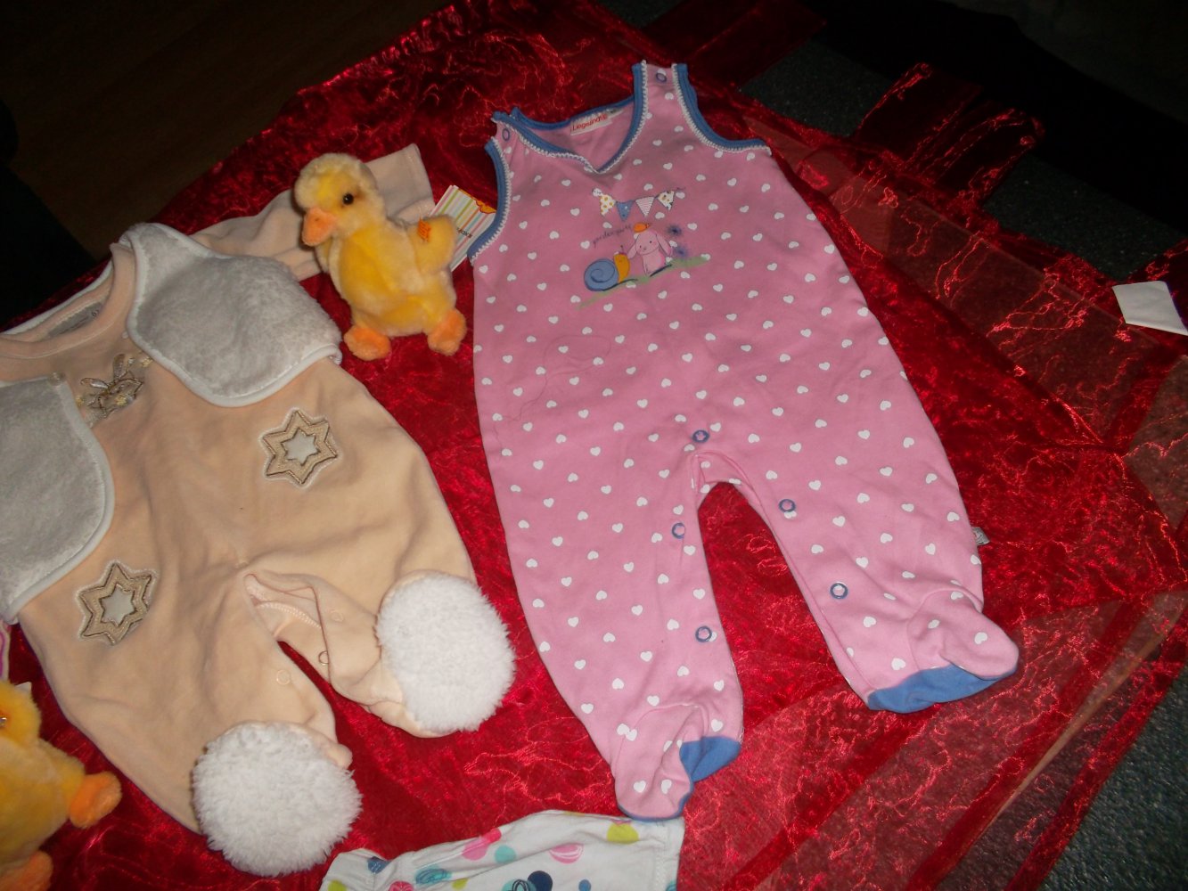 neu,7 teiliges babyset/paket,strampler,gr. 62/68,ergee,liegelind,topomini,disney