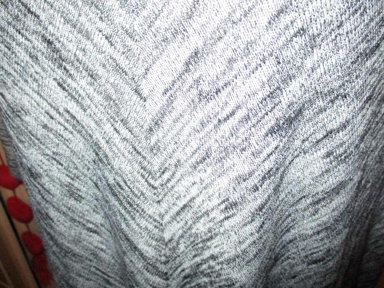 neuwertiges graues kleid,leichte streifen,grösse 54,maxi blue