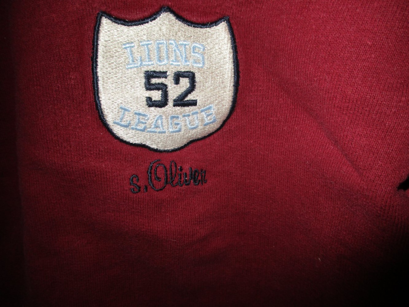 s.oliver,grösse 80,pullover,bordauxrot,druckknöpfe,baumwolle,top