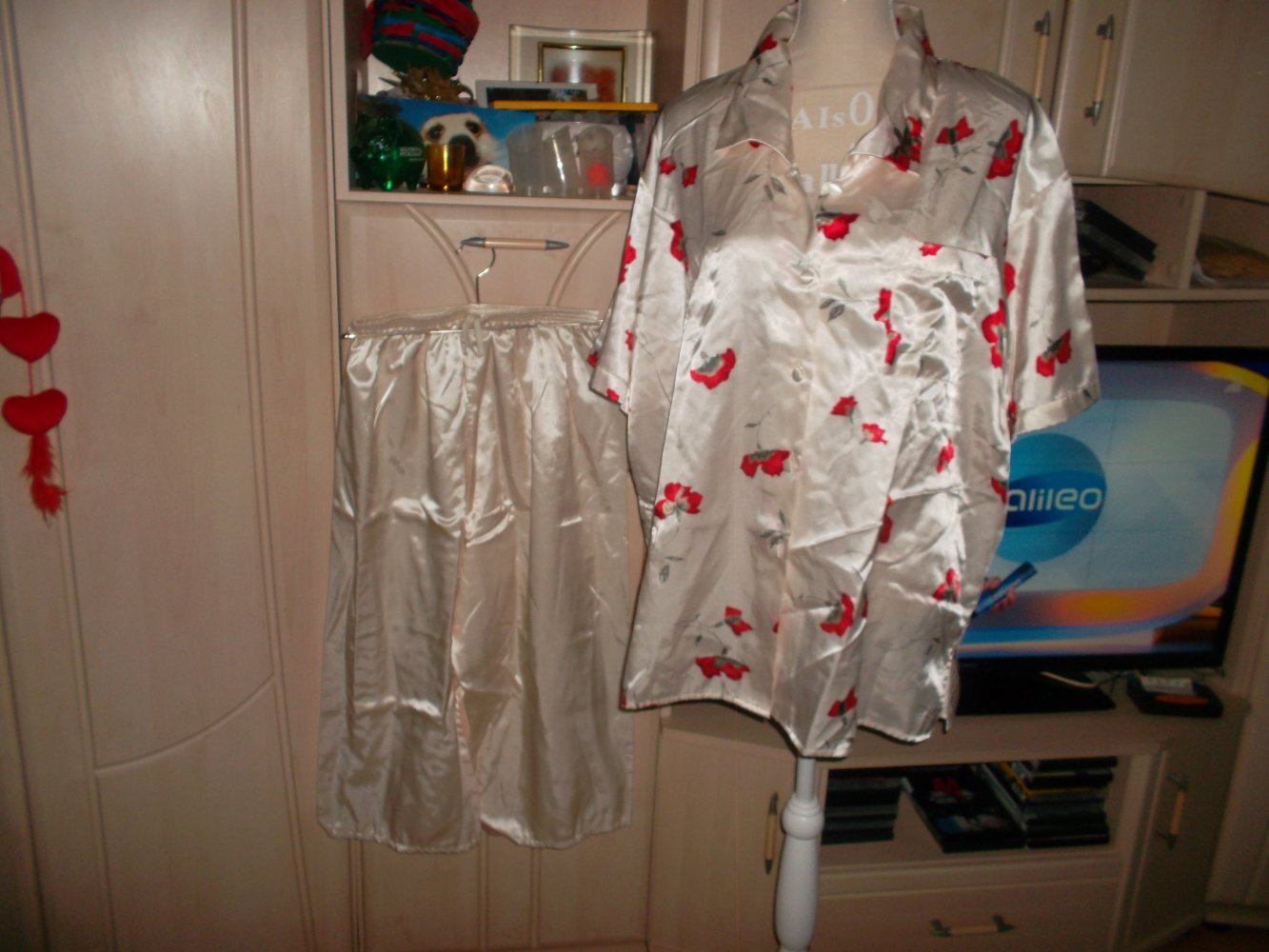 neu,total edler schöner schlafanzug,hunkemöller,gr. xl, ca 44