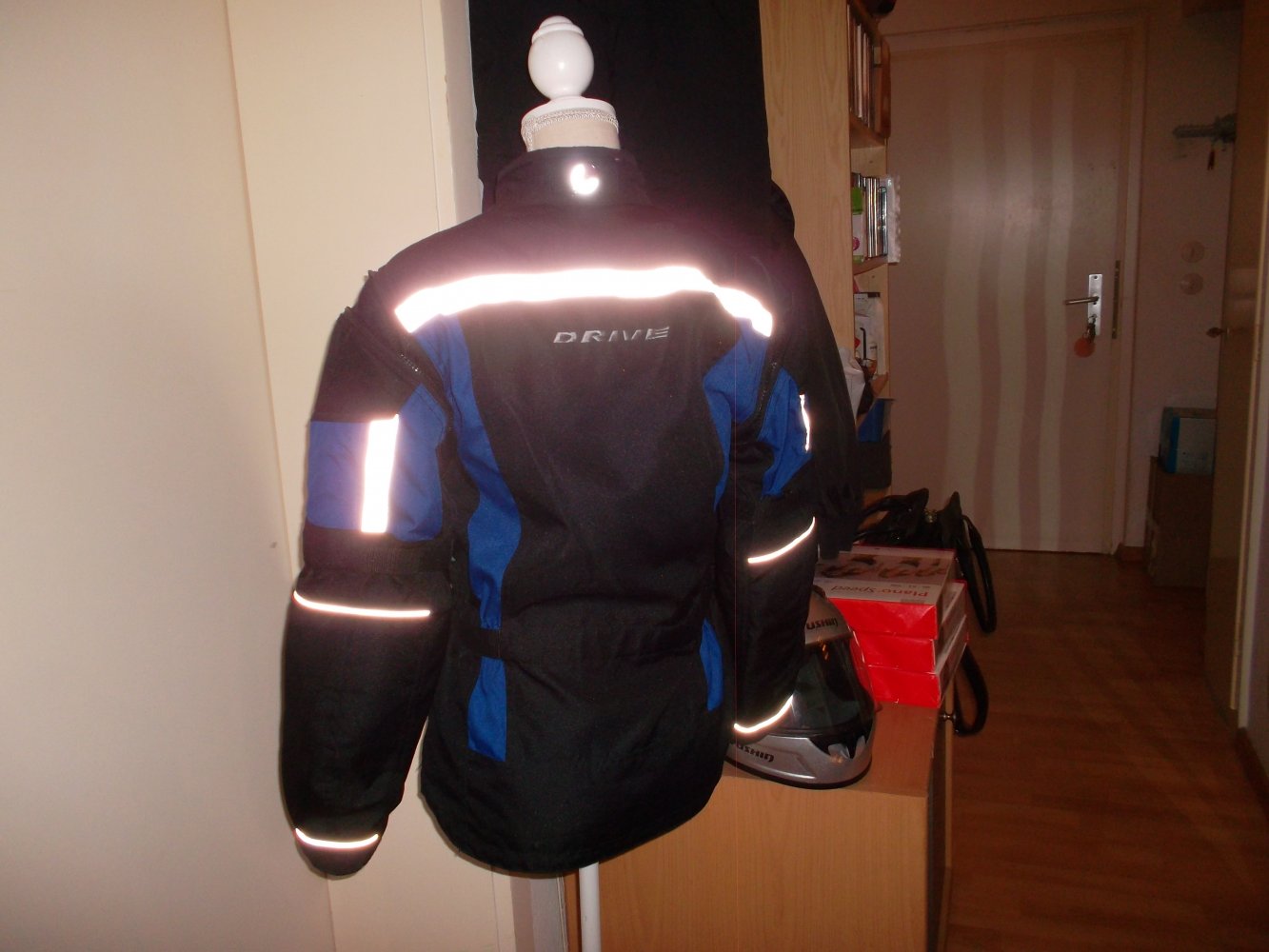 kompl. 2 teilige motorradausrüstung, wie neu, 146-164, hose, jacke