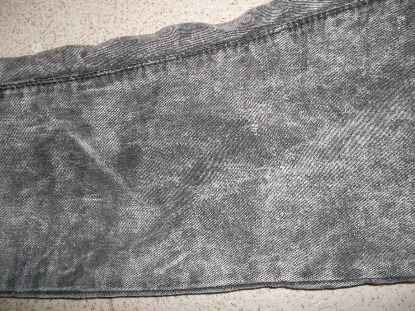 hose,ultra soft super skinny,grau gemustert,grösse 34