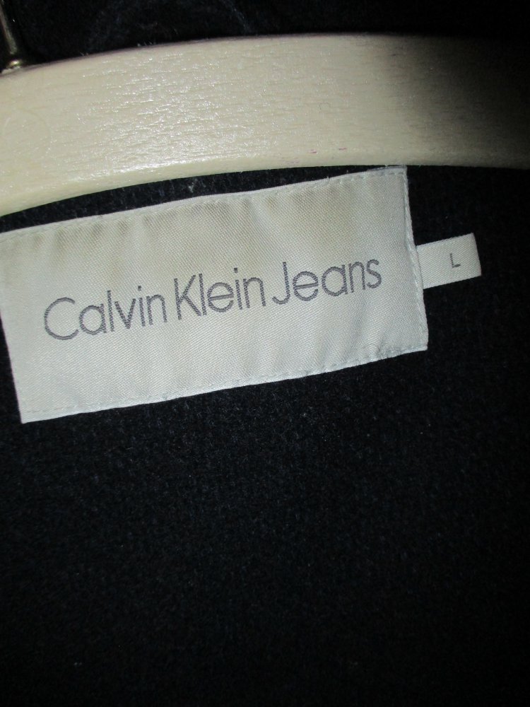 calvin klein, neuwertige hochwertige männer-jacke, schwarz, gr . l