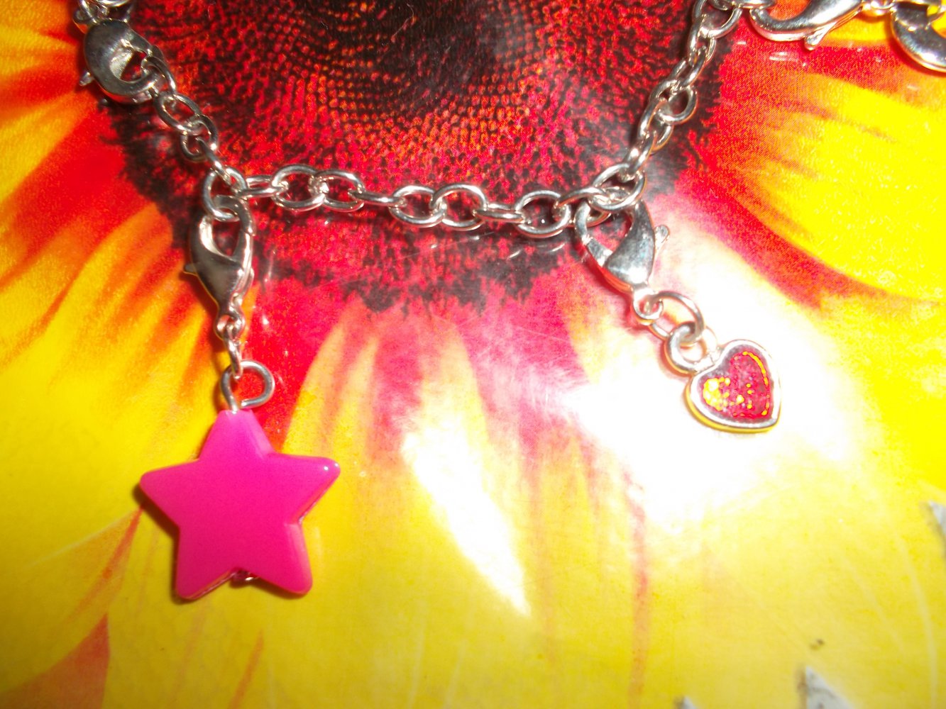 armkettchen,fusskettchen,verstellbar,3 anhänger,neu