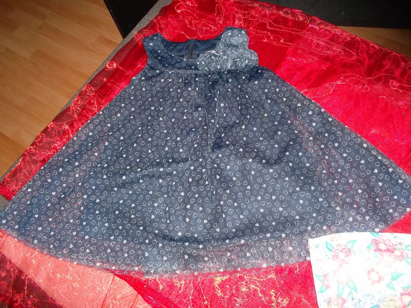 neu,2 zuckersüsse kleidchen,kiki&koko,grösse 92,bunt und dunkelblau