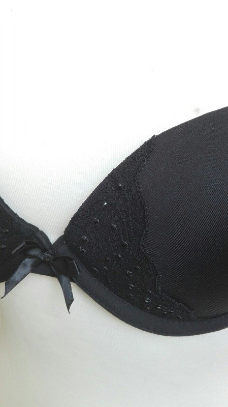 Schwarzer Bh mit Spitze