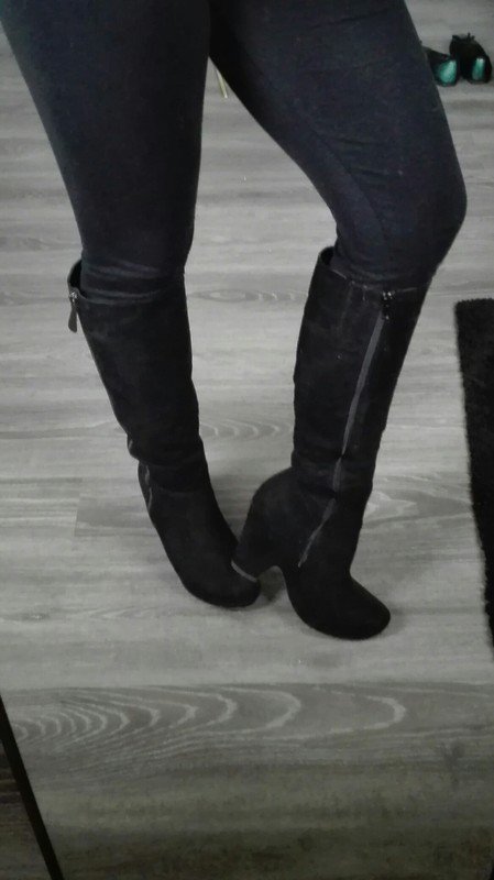 Schwarze Stiefel