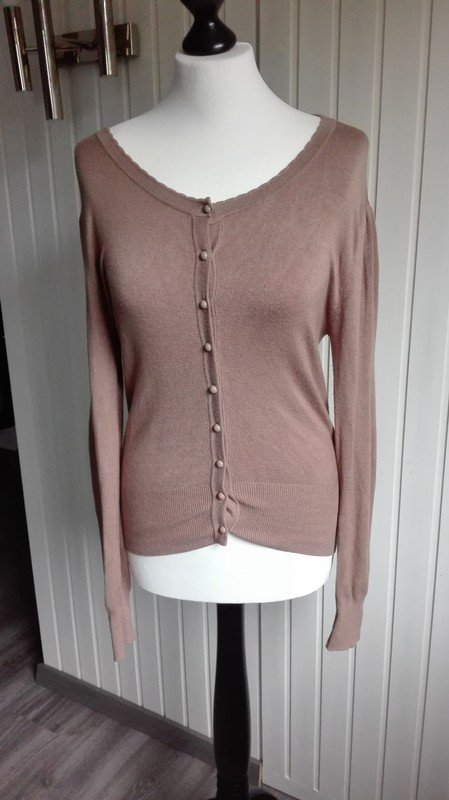 Beige farbener Cardigan