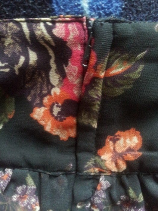 Kurzer Blumen Rock