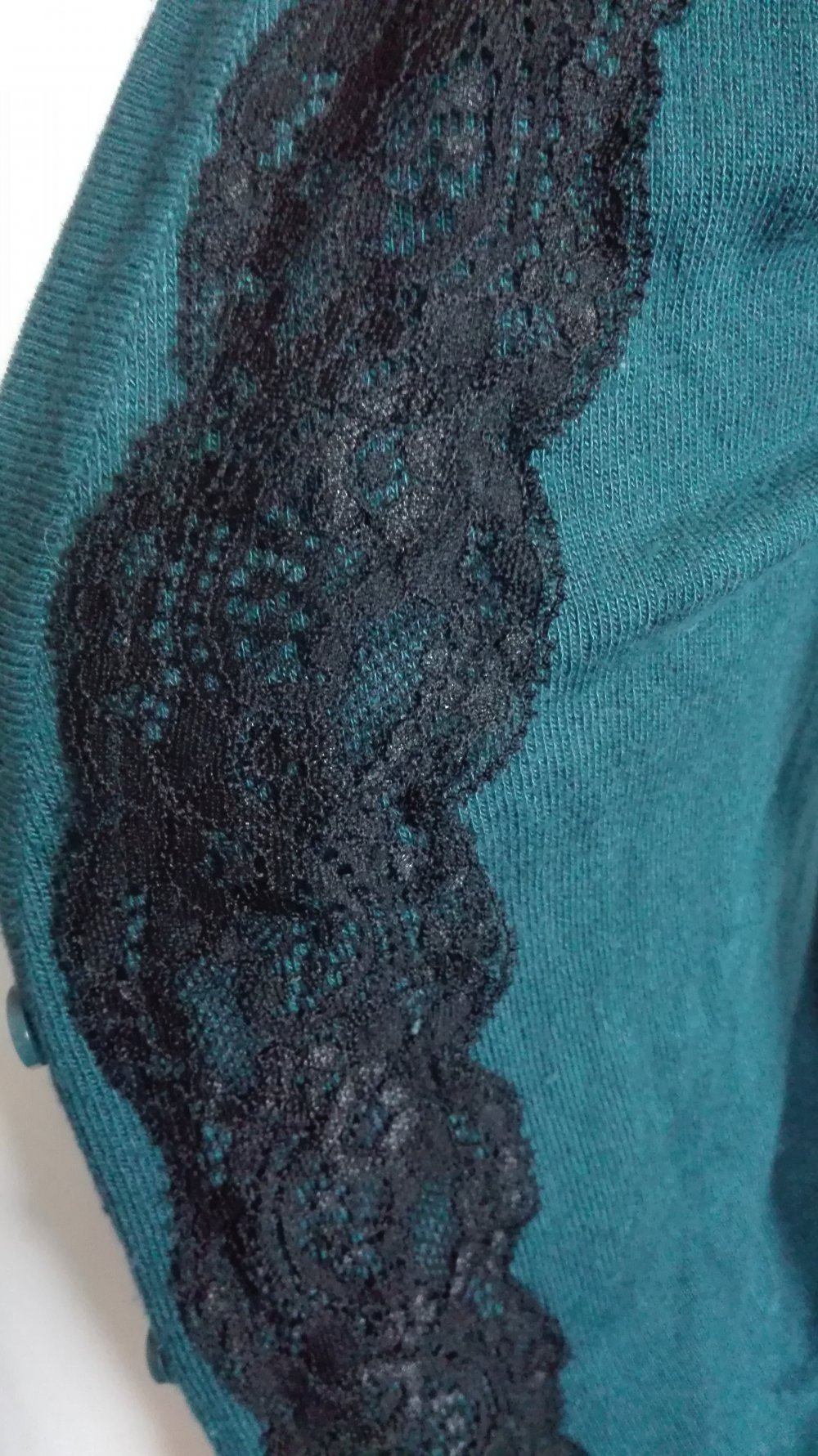 Cardigan mit Spitze