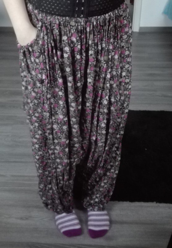 Blümchen Haremhose