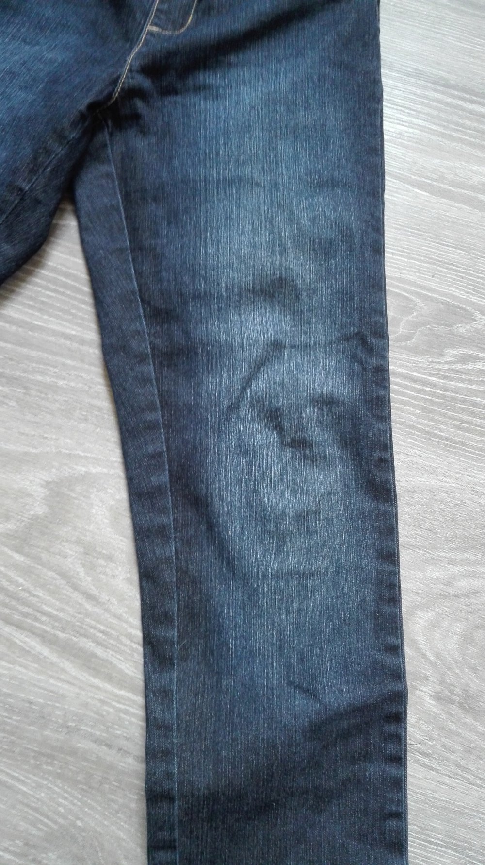 Blaue Treggings