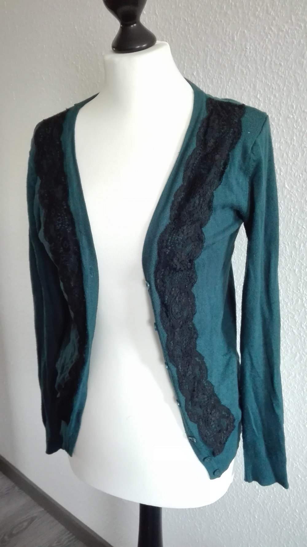 Cardigan mit Spitze