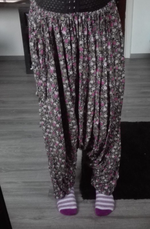 Blümchen Haremhose