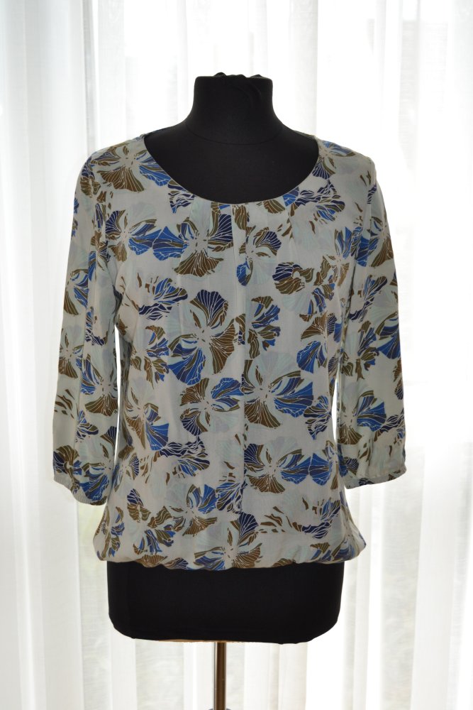Bluse Tunika Oberteil Betty & Co florales Muster 3/4 Arm Gr. 36 