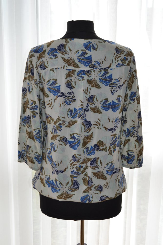 Bluse Tunika Oberteil Betty & Co florales Muster 3/4 Arm Gr. 36 
