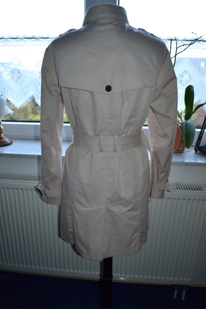 Trenchcoat Trench Mantel Esprit Klassisch beige Gr. 40