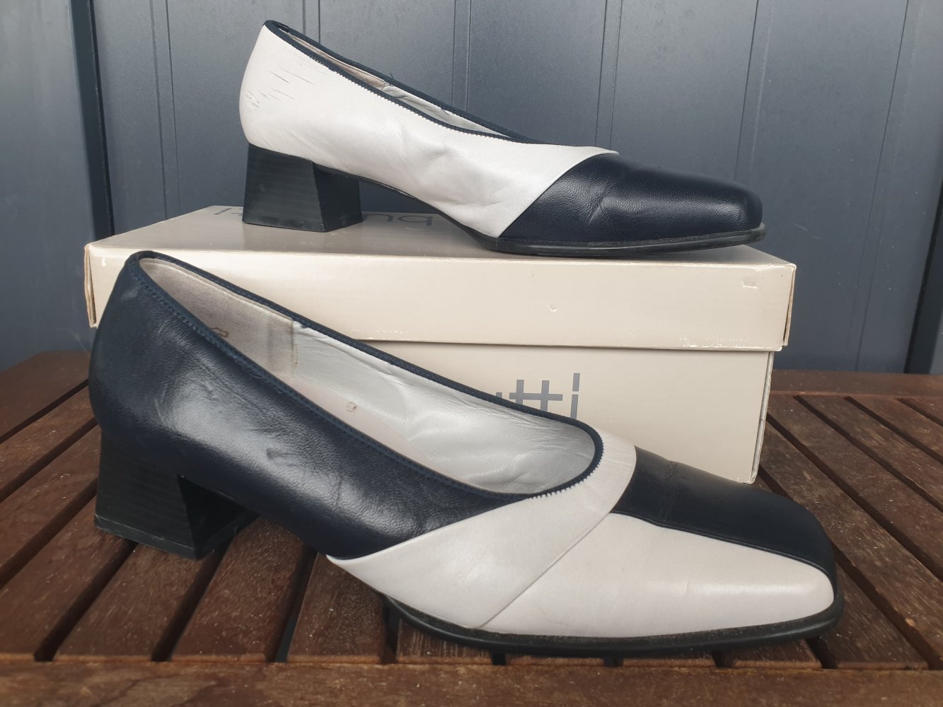 Theresia M: Modell Birgit Pumps Damenpumps Heels (6 1/2, Weite H