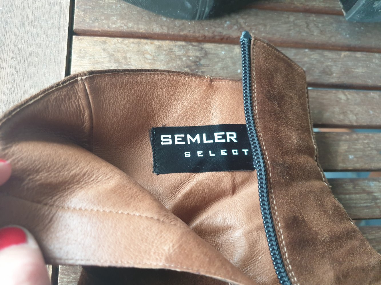 Semler Select: Stiefelette Boots Stiefel braun (Größe 6)