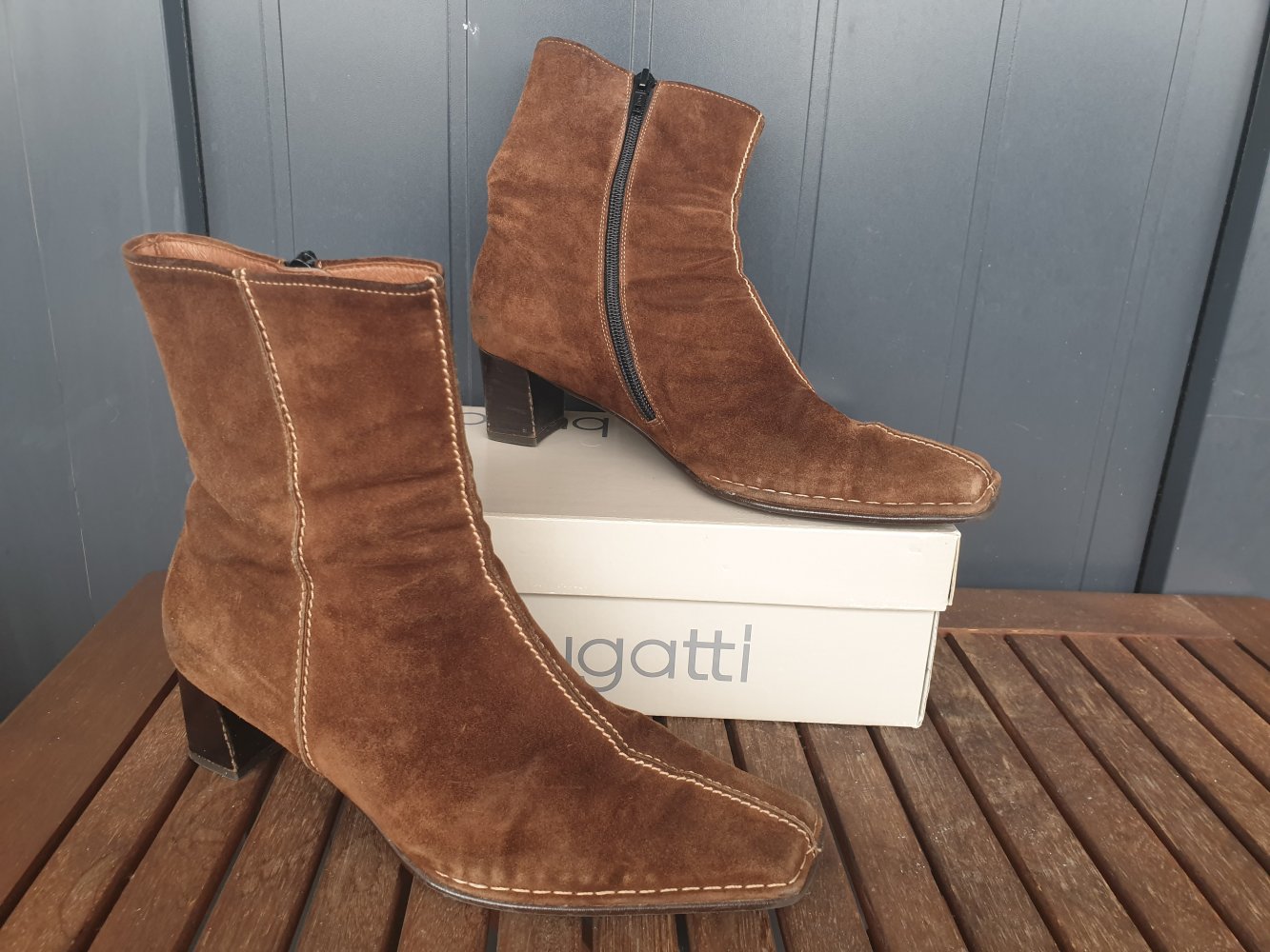 Semler Select: Stiefelette Boots Stiefel braun (Größe 6)