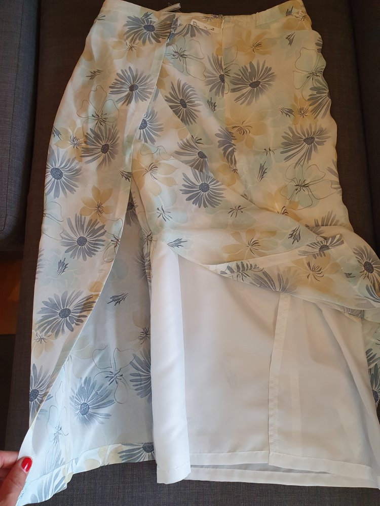 *Neu mit Etikett* Rock von Goldix Blumenprint Wickelrock (44) NP 59€
