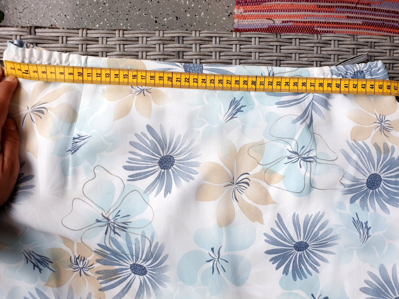 *Neu mit Etikett* Rock von Goldix Blumenprint Wickelrock (44) NP 59€